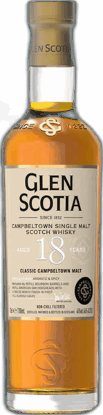 Glen Scotia 18 Years Single Malt Scotch spirit image