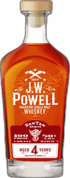 SanTan Spirits J.W. Powell American 4-Year Single Malt Whiskey spirit image