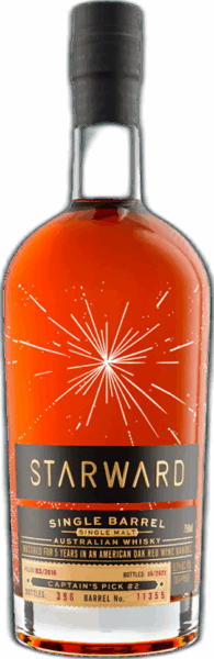Starward Single Barrel #8193 Australian Single Malt Whisky spirit image