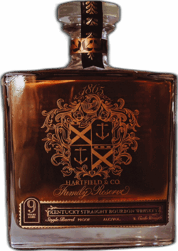 Hartfield & Co. Family Reserve 9 Years Single Barrel Bourbon spirit image
