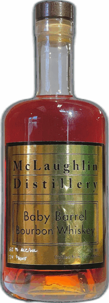 McLaughlin Distillery Cask Strength Baby Barrel Bourbon spirit image
