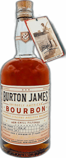 Burton James Uniquely American Bourbon spirit image