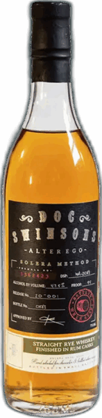Doc Swinson’s Alter Ego Solera Method Rye Finished in Rum Casks 7 Years spirit image
