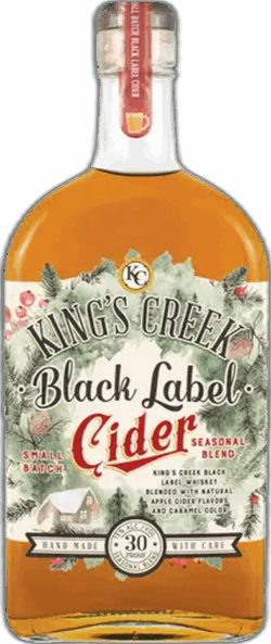King’s Creek Black Label Whiskey Cider spirit image