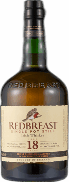 Redbreast 18 Year Old Pure Pot Still Irish Whiskey spirit image