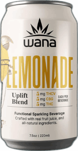 Wana Lemonade Functional Sparkling Beverage spirit image