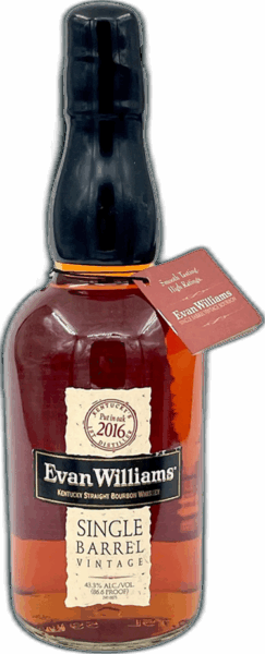 Evan Williams Single Barrel Vintage 2016 spirit image