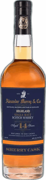 Alexander Murray & Co. Highland 14 Years Sherry Cask Single Malt Scotch spirit image