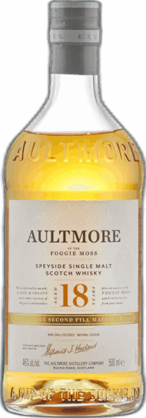 Aultmore GTR Madeira Cask GTR 18 Years Scotch spirit image