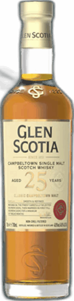 Glen Scotia 25 Years Single Malt Scotch spirit image