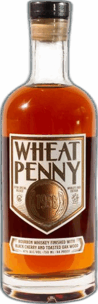 Wheat Penny Black Cherry and Toasted Oak Wood Bourbon spirit image