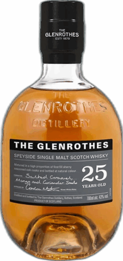 The Glenrothes 25 Years Single Malt Scotch spirit image