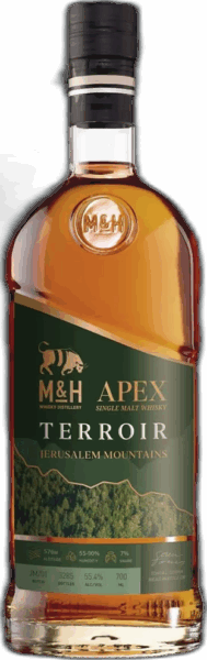 M&H Distillery Apex Jerusalem Mountains Whiskey spirit image