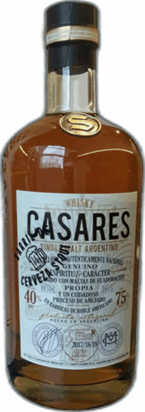 Casares Stout Finish Single Malt Whisky spirit image