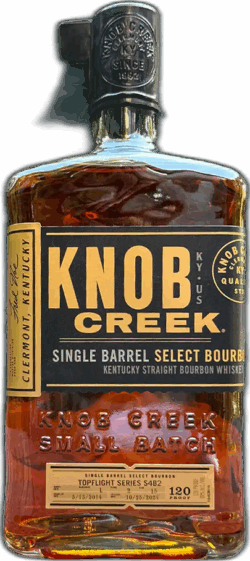 Knob Creek Single Barrel Select Bourbon S4B2 spirit image