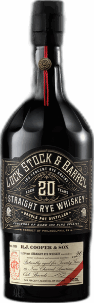 Lock Stock & Barrel 20 Year Straight Rye spirit image