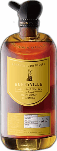 Bunnyville Single Malt Whisky Cask Strength Golden Muscat Wine Barrel spirit image