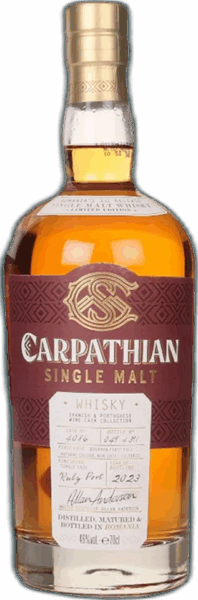 Carpathian Single Malt Whisky Ruby Port Cask Finish spirit image