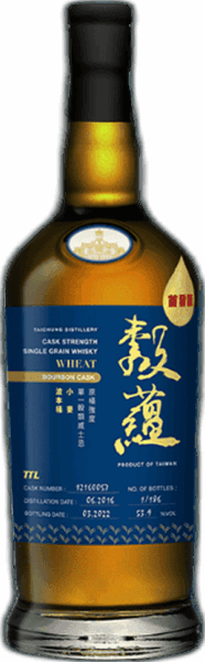 Taichung Cask Strength Wheat Bourbon Barrel Whisky spirit image