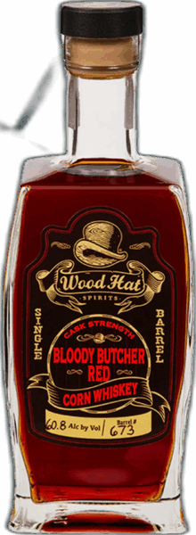 Wood Had Bloody Butcher Red Corn Cask Strength Whiskey spirit image