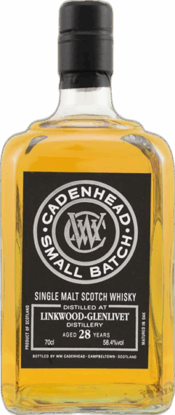 Linkwood 28yr Cadenheads 1987 spirit image