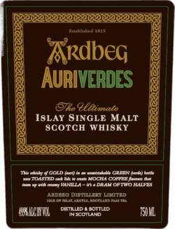 Ardbeg Auriverdes spirit image