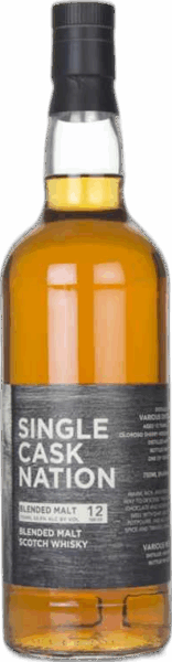Single Cask Nation Blended Malt 12 Yr FF Sherry spirit image