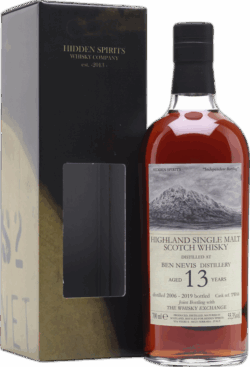 Ben Nevis 13yr Hidden Spirits 2006 The Whiskey Exchange Selection spirit image