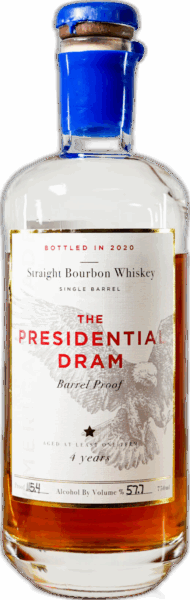 The Presidential Dram Barrel Proof Bourbon spirit image