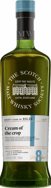 Braeval 8yr SMWS 113.22 “Cream of the Crop” spirit image