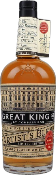 Compass Box Great King Street Single Marrying Cask Unholy Triumvirate Cask #10 spirit image