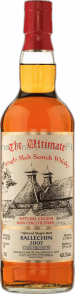Ballechin 11yr The Ultimate Whisky Company 2007 spirit image
