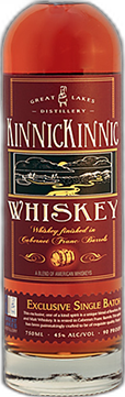Great Lakes Distillery Kinnickinnic Whiskey Cab Franc Finish spirit image