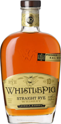 WhistlePig 10yr Single Cask Cask Strength Rye Karma Selection spirit image