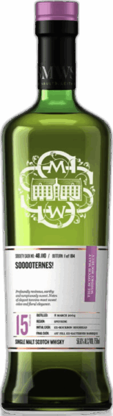 Balmenach 15yr SMWS 48.110 “Sooooternes” spirit image