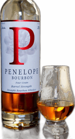 Penelope Four Grain Barrel Strength Bourbon spirit image