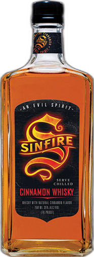 Sinfire Cinnamon Whiskey spirit image