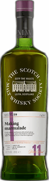 Glen Ord 11yr SMWS 77.59 “Making Marmalade” spirit image