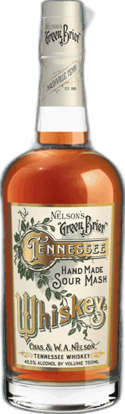 Nelson’s Green Brier Tennessee Sour Mash Whiskey spirit image