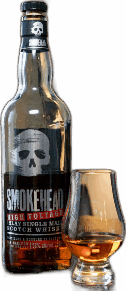 Smokehead High Voltage spirit image