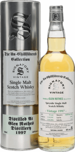 Glenrothes 11 Year Signatory Vintage spirit image
