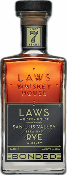 Laws Whiskey House San Luis Valley Bonded Straight Rye 6 Year Old spirit image