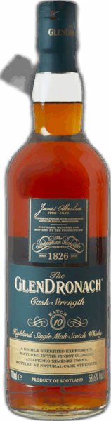 Glendronach Cask Strength Batch 10 spirit image
