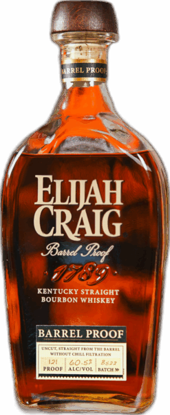 Elijah Craig 12 Year Barrel Proof Batch B522 spirit image