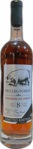 Peg Leg Porker Aged 8 Years Tennessee Rye spirit image