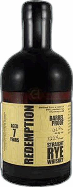 Redemption 7 Year Barrel Proof Rye spirit image