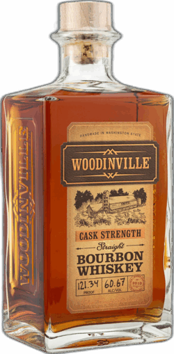 Woodinville Cask Strength Bourbon Orange Wine Finish spirit image