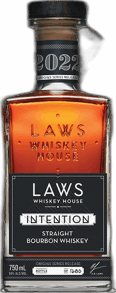 Laws Whiskey House Intention Bourbon Origins Series 2022 spirit image