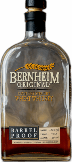 Bernheim Original Wheat Whiskey Barrel Proof Batch A223 spirit image