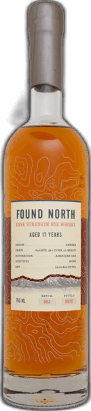 Found North Cask Strength Rye Batch 003 spirit image